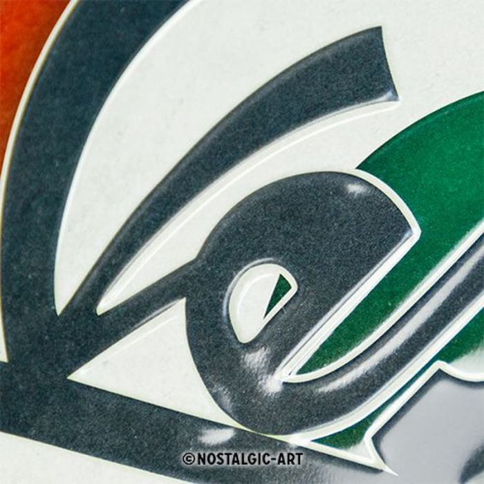 Blechschild Vespa rund 2